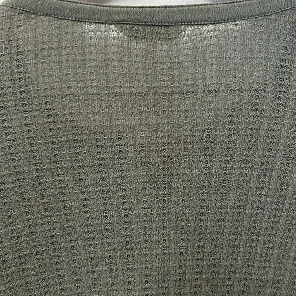 Lucky Brand Drop Needle Top- Dark Aloe-Linen Blend- Women's Small - Picture 15 of 16